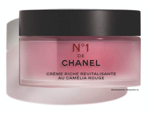 n1 de chanel cream riche revitalisante au camelia rouge|chanel revitalizing cream.